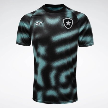 Camisa do Botafogo Reebok Treino azul/preto 2023/24 Masculina