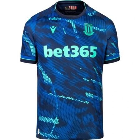 Nova Camisa Stoke City Azul 2023/24 Masculina