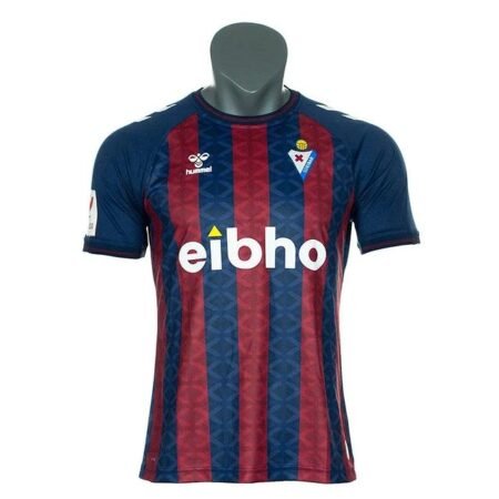 Nova Camisa SD Eibar Listrada Home 2023/24 Masculina