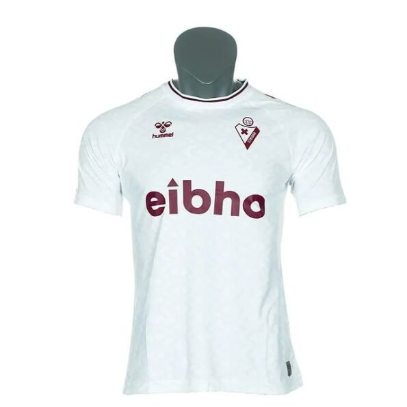 Nova Camisa SD Eibar Branca Away 2023/24 Masculina