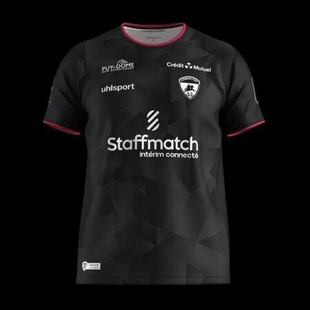 Nova Camisa Clermont Foot Preta 2023/24 Masculina