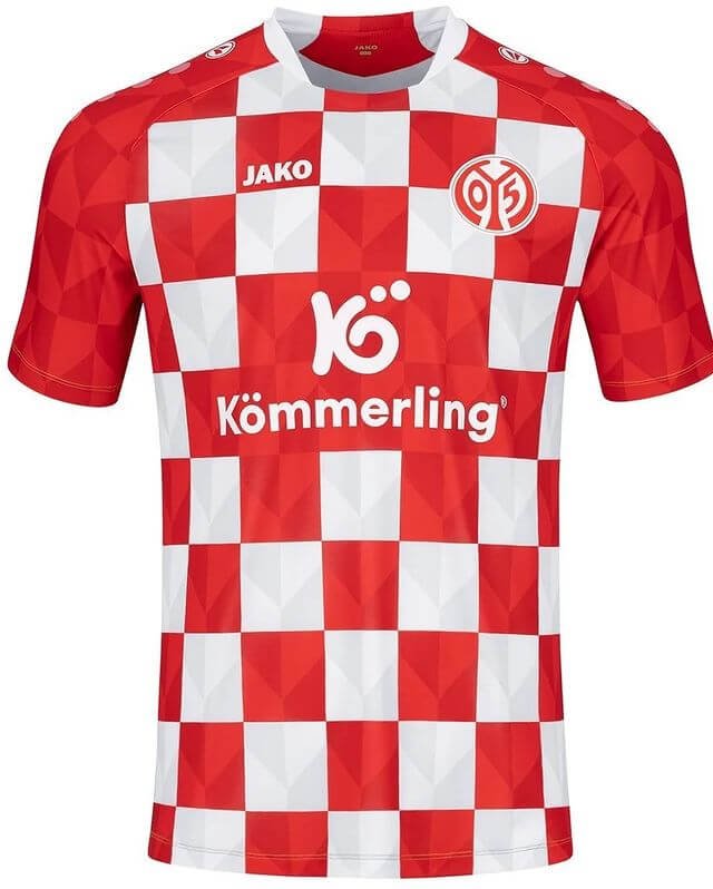 358800812_1186537149415280_5062507786048606250_n Nova Camisa Mainz 05 Vermelha Home 2023/24 Masculina
