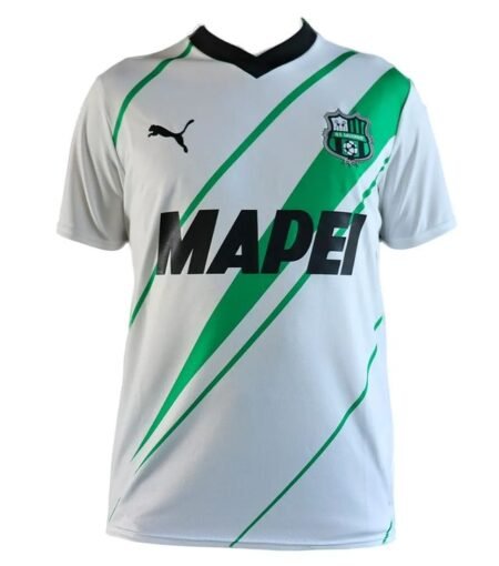 Nova Camisa Sassuolo Branca c/ Vede 2023/24 Masculina