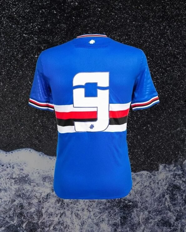 Nova Camisa Sampdoria Azul 2023/24 Masculina