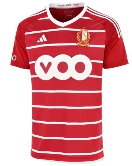 Nova Camisa Standard Liège Titular Vermelha 2023/24 Masculina