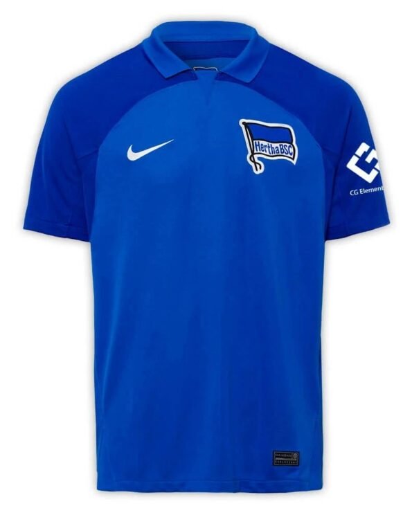 Nova Camisa Hertha Berlin Azul 2023/24 Masculina