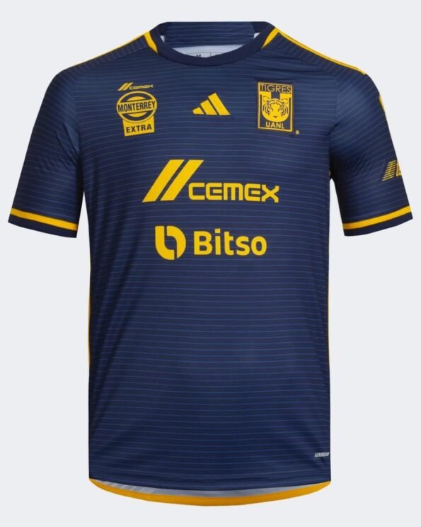 Nova Camisa Tigres Azul Reserva 2023/24 Masculina