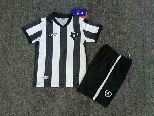 Kit Infantil Botafogo Reebok Preto 2023/24 Unissex