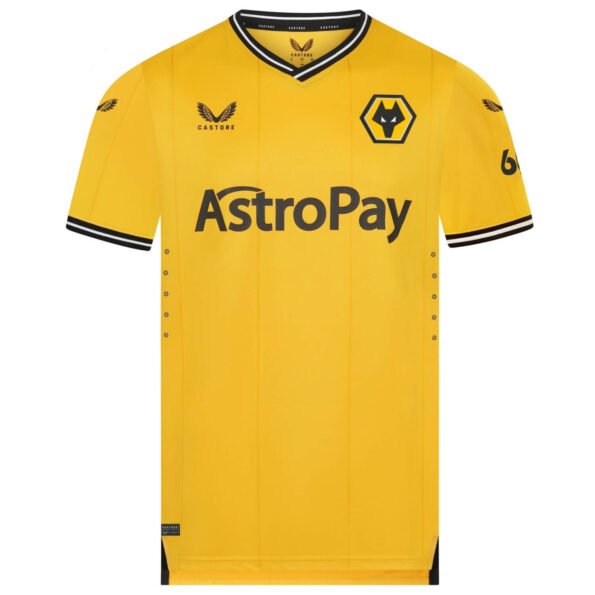 Nova Camisa Wolverhampton Amarela Home 2023/24 Jogador