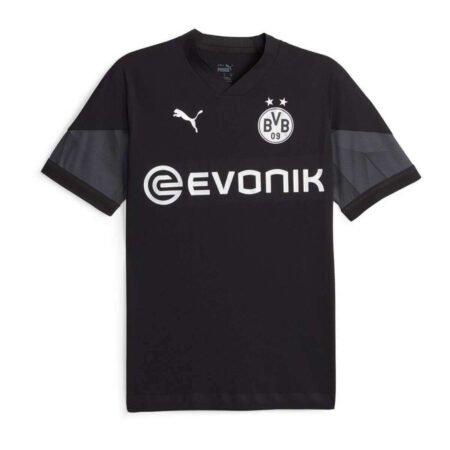 Camisa Borussia Dortmund Treino Preta 2023/24 Masculina
