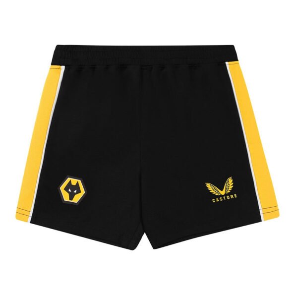 Kit Infantil Wolverhampton Amarela Home 2023/24 Unissex