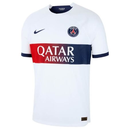 Nova Camisa PSG 2 Branca 2023/24 Masculina Jogador