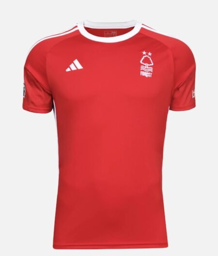 Nova Camisa Nottingham Forest Vermelha Home 2023/24 Masculina