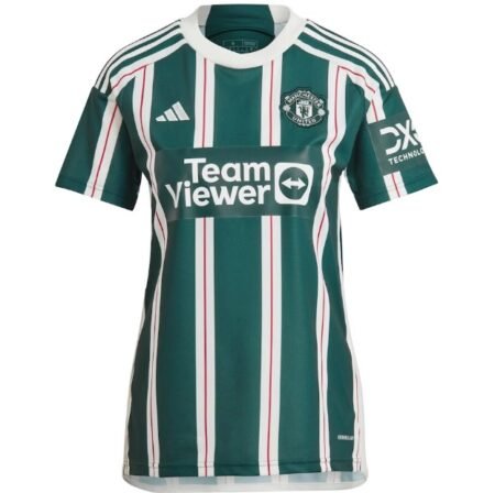 ova Camisa Manchester United Verde 2023/24 Feminina