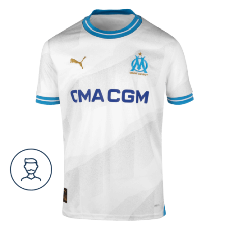 Nova Camisa Olympique de Marseille Branca 2023/24 Masculina