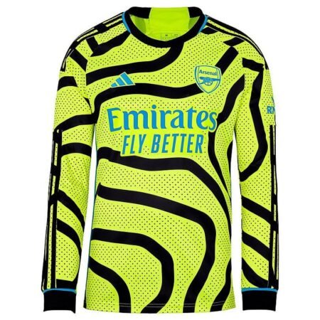 Nova Camisa Arsenal Verde 3 2023/24 Manga Longa