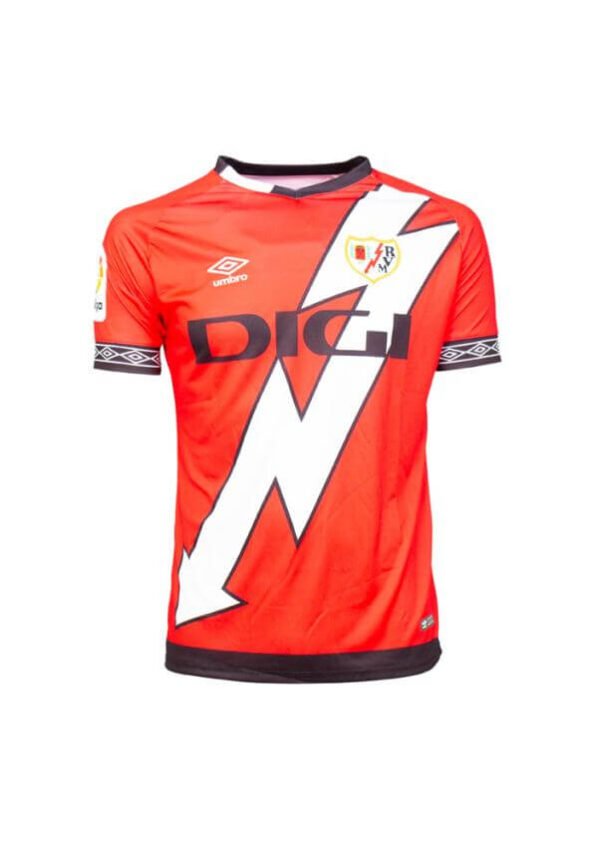 Camisa Rayo Vallecano Away Vermelha 2022/23 Masculina