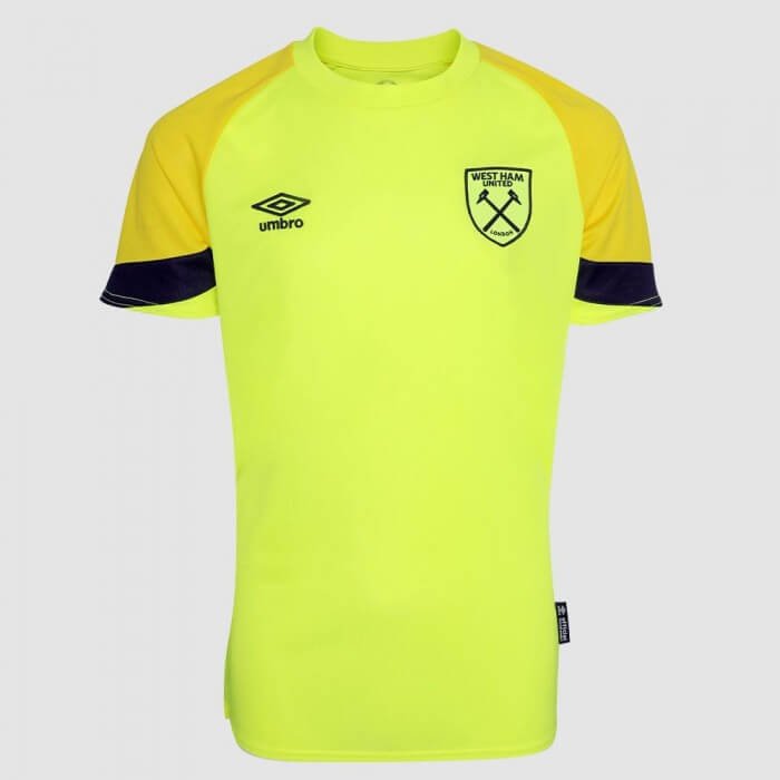 10689-1037 Camisa West Ham Goleiro Amarela 2023/24 Masculina