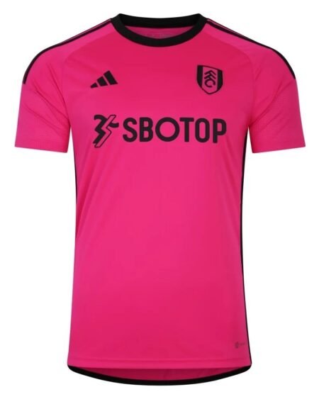 Nova Camisa Fulham Rosa 2023/24 Masculina