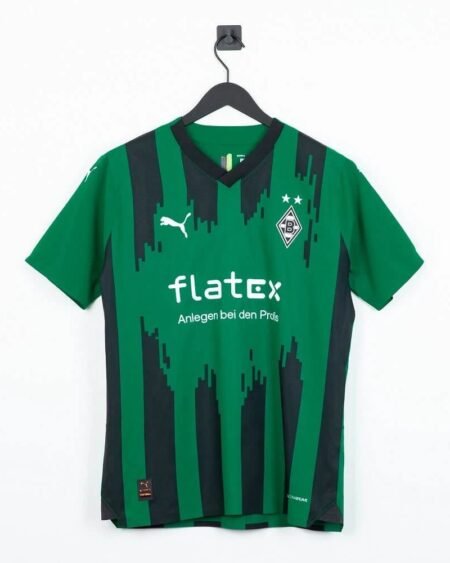 Nova Camisa Borussia Mönchengladbach Verde 2023/24 Masculina