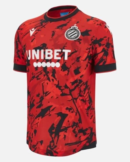 Nova Camisa do Club Brugge 3 Vermelha 2023/24 Masculina