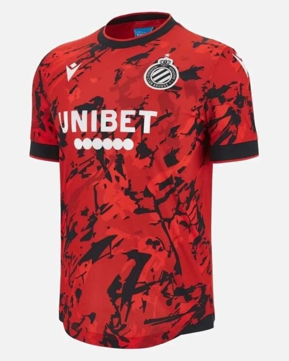 Nova Camisa do Club Brugge 3 Vermelha 2023/24 Masculina