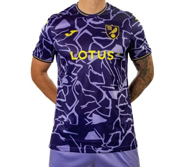 Nova Camisa Norwich City 3 Roxo 2023/24 Masculina