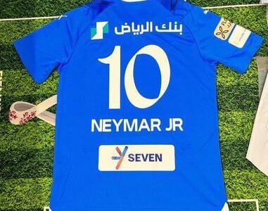 Camisa do Neymar Al Hilal Azul 2023/24 Masculina