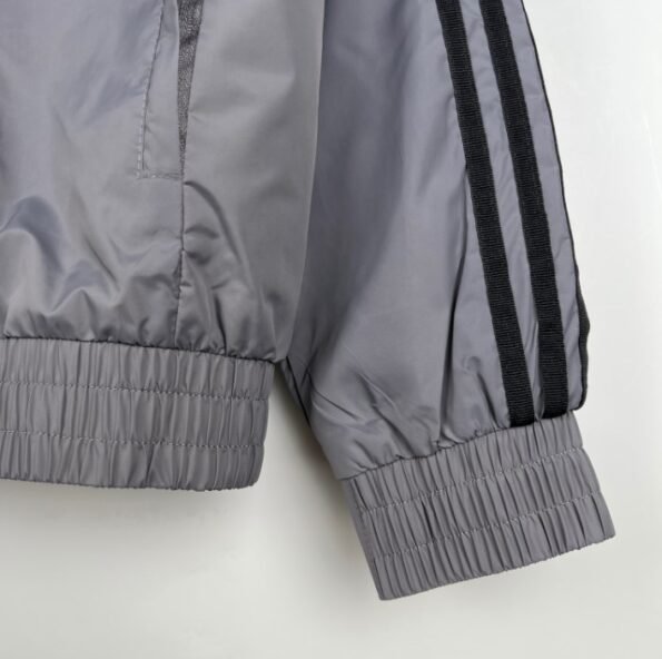 Jaqueta Corta Vento Adidas Masculina Cinza