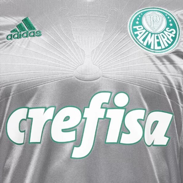 Camisa do Palmeiras Prata 2015/16 3 Masculina