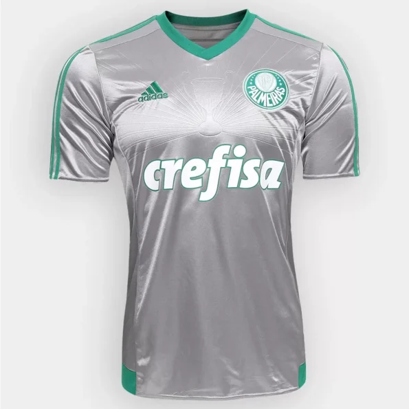 Camisa do Palmeiras Prata 2015/16 3 Masculina