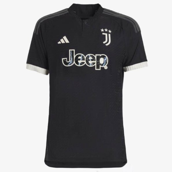 Nova Camisa da Juventus 3 Preta 202324 Jogador