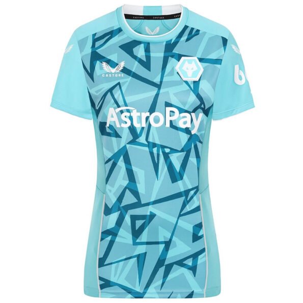 Nova Camisa do Wolverhampton 3 Azul 202324 Feminina