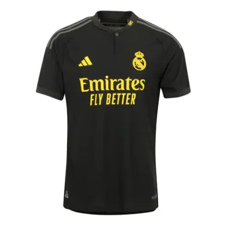 Nova Camisa do Real Madrid 3 Preta 2023/24 Jogador