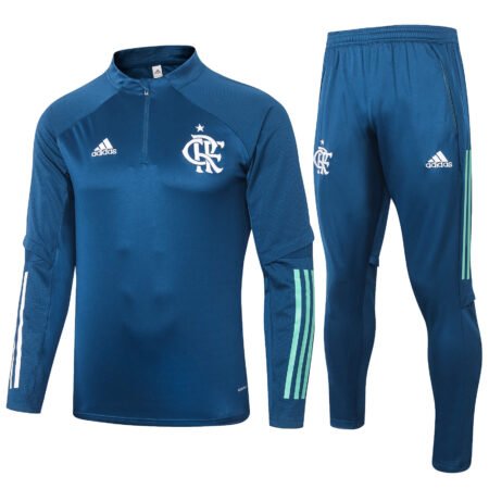 Conjunto de Treino Flamengo Jaqueta+Calça Azul 2021/22