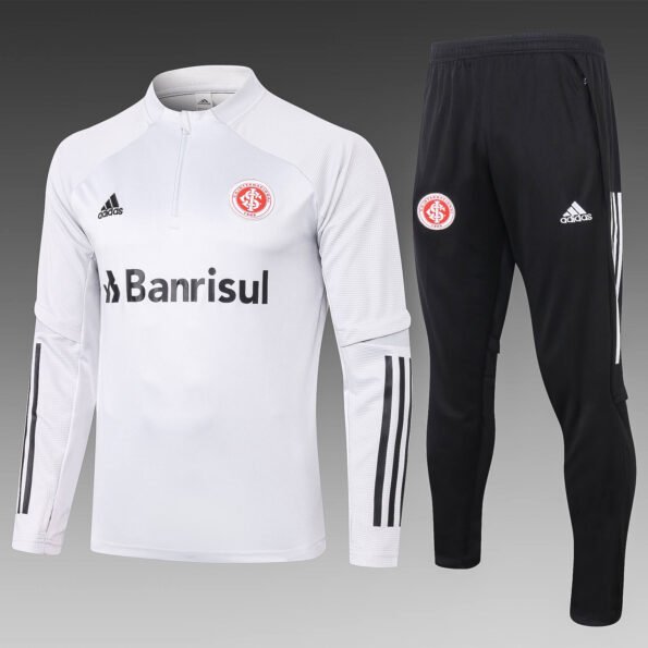 Conjunto de Treino Internacional Jaqueta+Calça Branca 2021/22