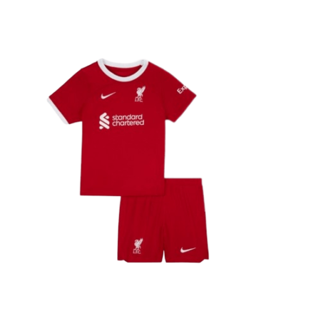 Kit Infantil Liverpool Vermelho Home 2023/24 Unissex