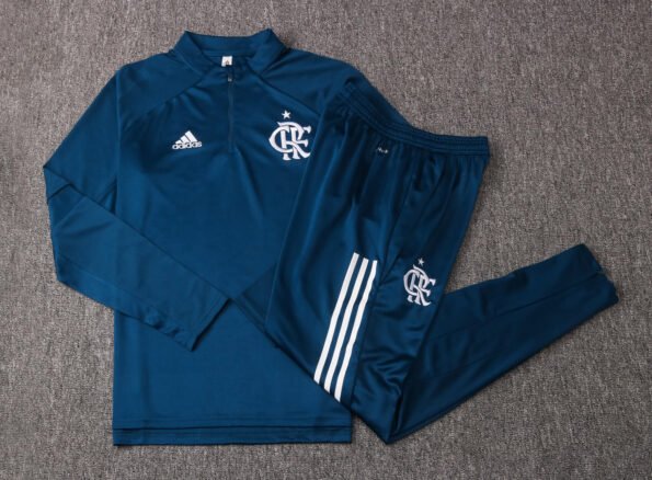 Conjunto de Treino Flamengo Jaqueta+Calça Azul 2021/22