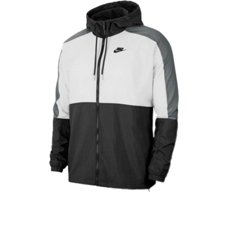 Jaqueta Corta Vento Nike Preto/Branco