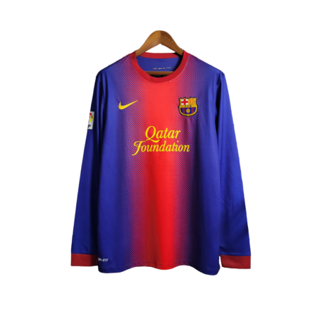 Camisa Barcelona 2012/13 Home Manga Longa