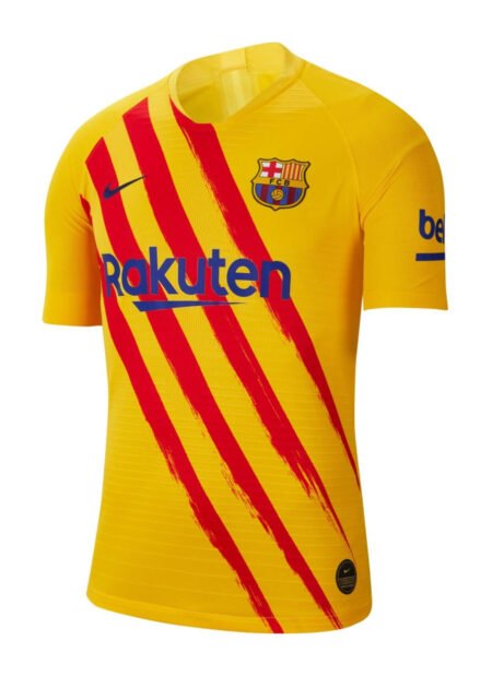 Camisa Barcelona Amarela 2019/20 Masculina