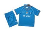 Kit Infantil Napoli Azul Home 2023/24 Unissex