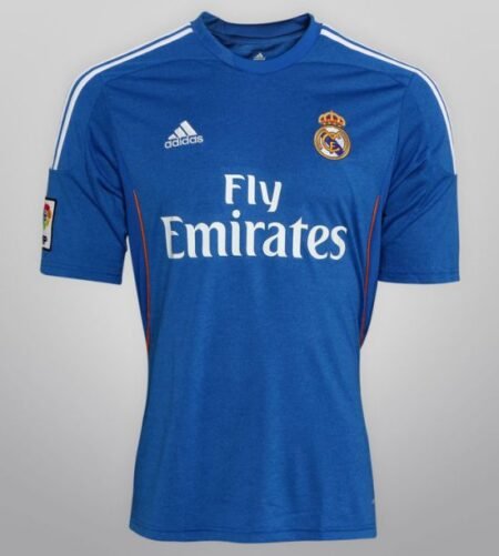 Camisa Real Madrid Away Azul 2013/14 Masculina