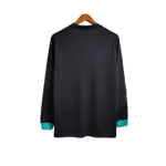 Camisa Real Madrid Home Preta 2017/18 Manga Longa