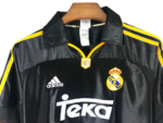 Camisa Real Madrid Away Preta 1999 Masculina
