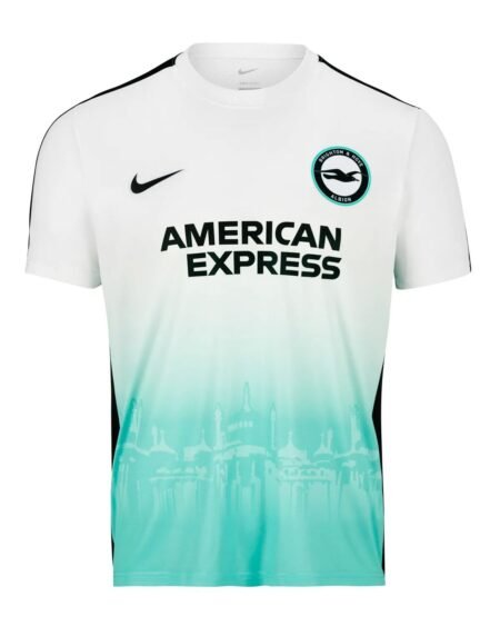 Nova Camisa Brighton Especial Branca com Azul 2023/24