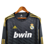 Camisa Real Madrid Away Preta 2011/12 Manga Longa