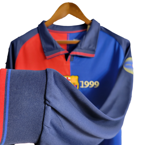 Camisa Barcelona Centenária 1899/1999 Manga Longa