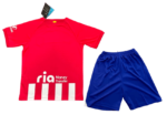 Kit Infantil Atlético de Madrid Home Vermelha 2023/24 Unissex