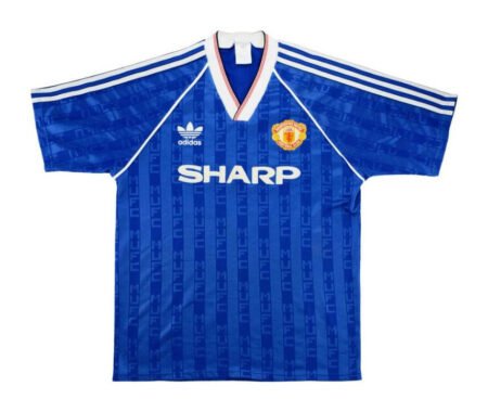 Camisa Manchester United Third Azul 1988/89 Masculina